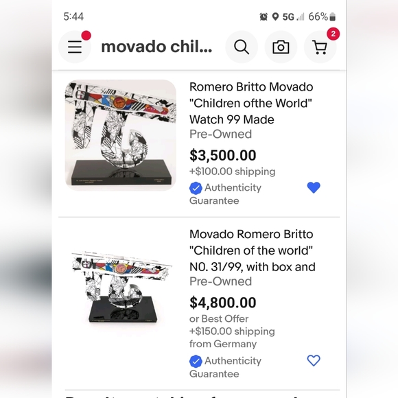 Movado Watch CHILDREN OF THE WORLD RARE LIMITED EDITION! 32/1000... NEW! - Picture 11 of 11